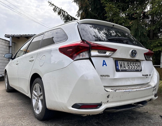 Toyota Auris cena 36900 przebieg: 272000, rok produkcji 2016 z Warszawa małe 46